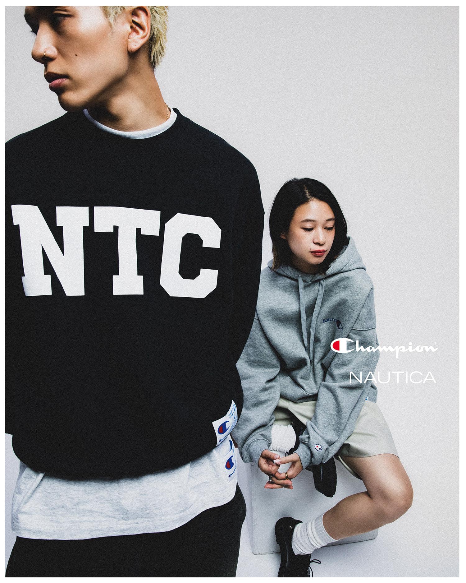 Champion×NAUTICA コラボレーションアイテム